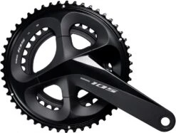 Shimano 105 FC-R7000 Black 2fach 52-36 165mm Kurbelgarnitur