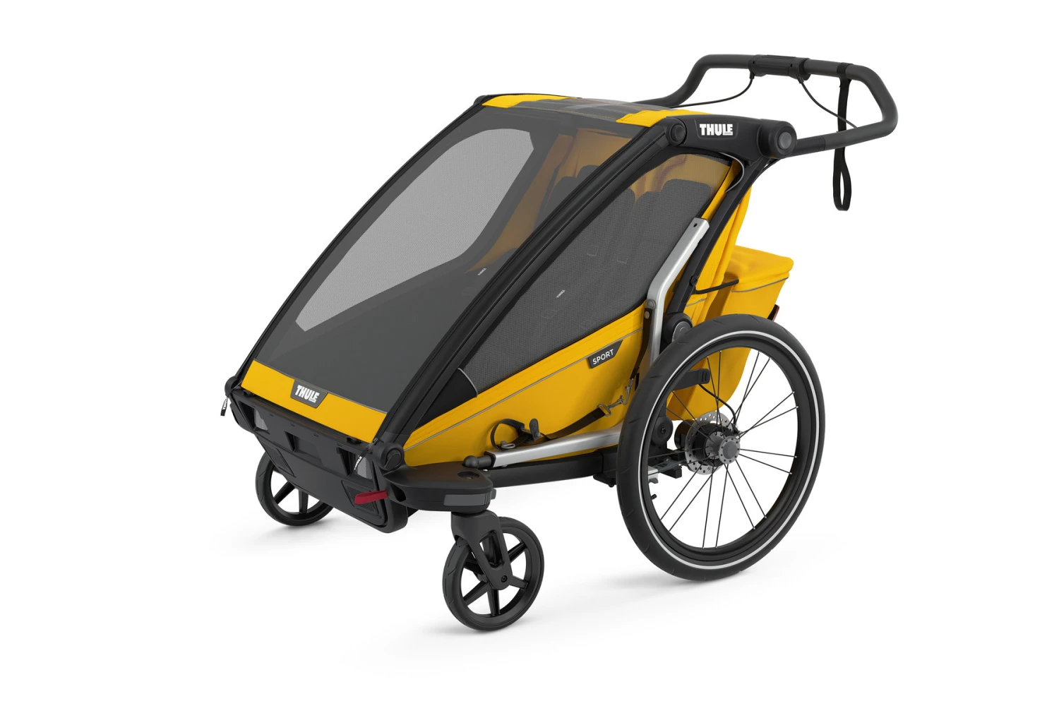 Thule Chariot Sport 2 Spectra Yellow/black Kinderanhänger 3 Thule Chariot Sport 2 Spectra Yellow/black Kinderanhänger – Bild 3